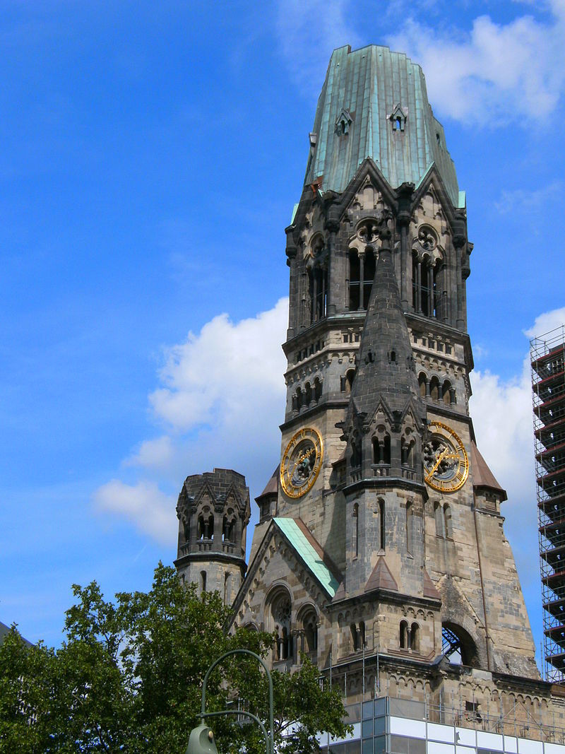Berlin kaiser wilhelm gedchtniskirche alter turm 2014 nach renovierung
